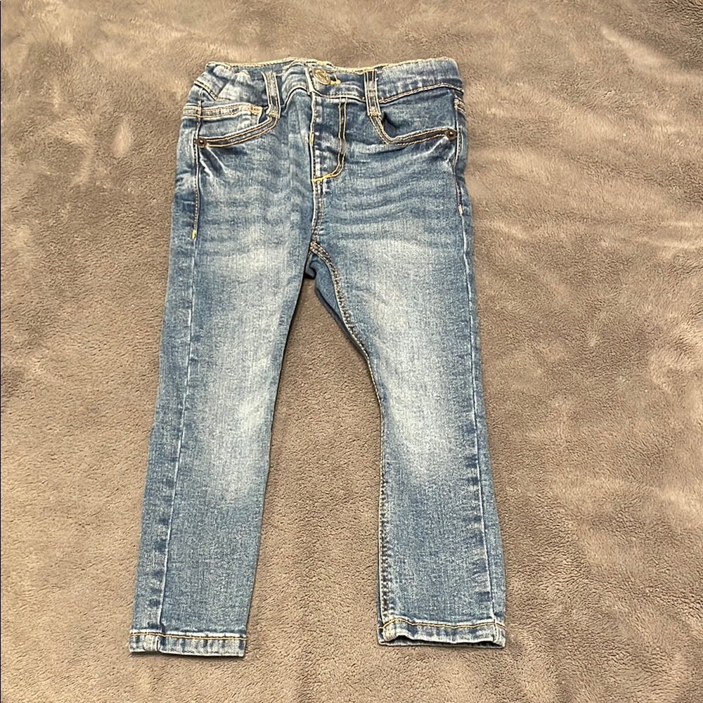 Zara Blue Jeans Classic Denim Bottoms